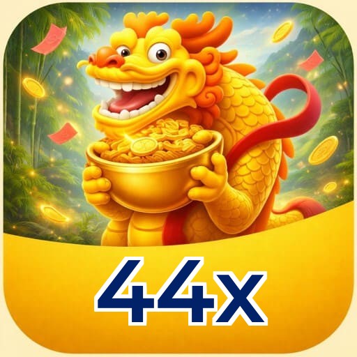Números do app 44x em material de marketing — ilustração, não auditoria